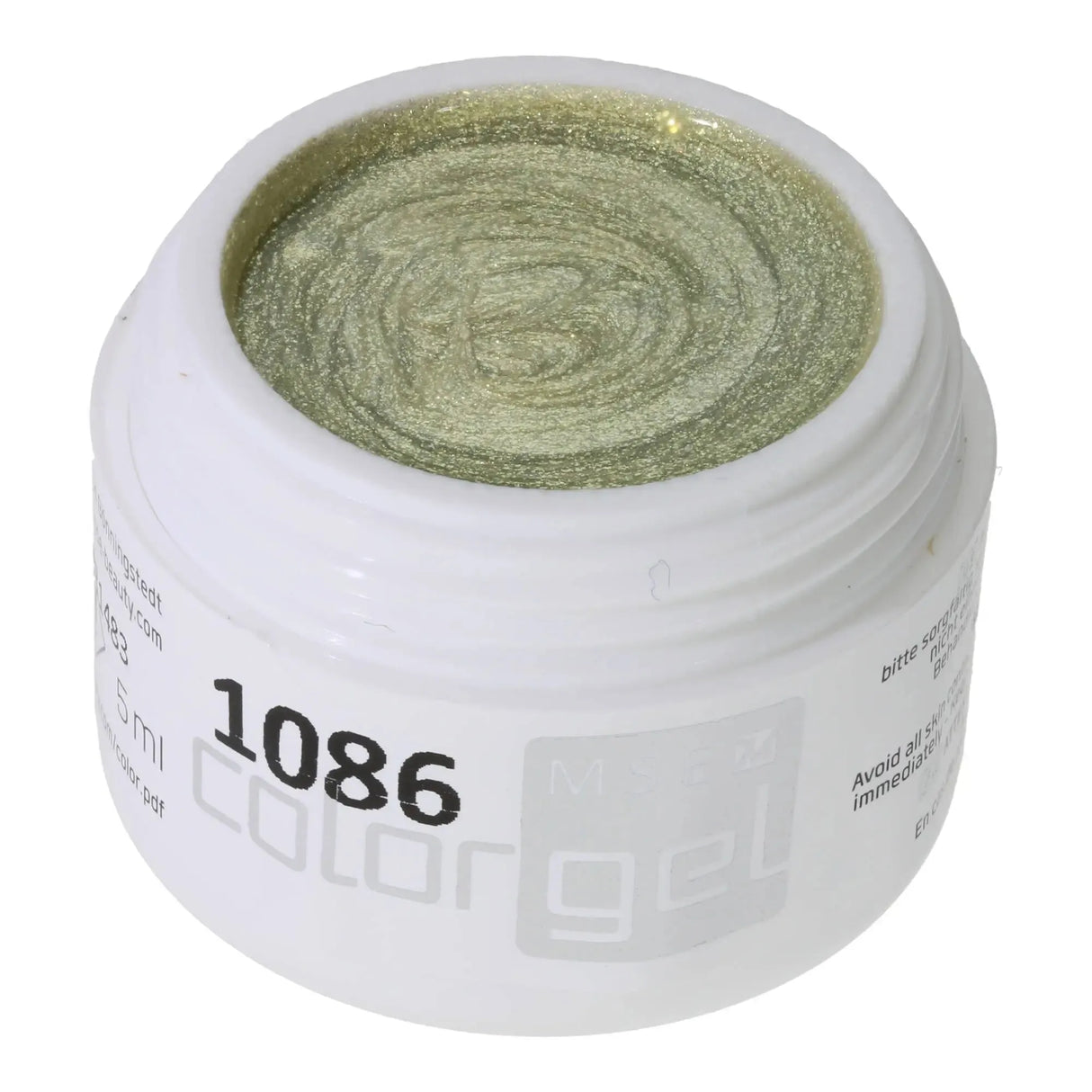 #1086 UV Effekt Farbgel Gelb 5ml – Strahlendes Gel für Gelnägel