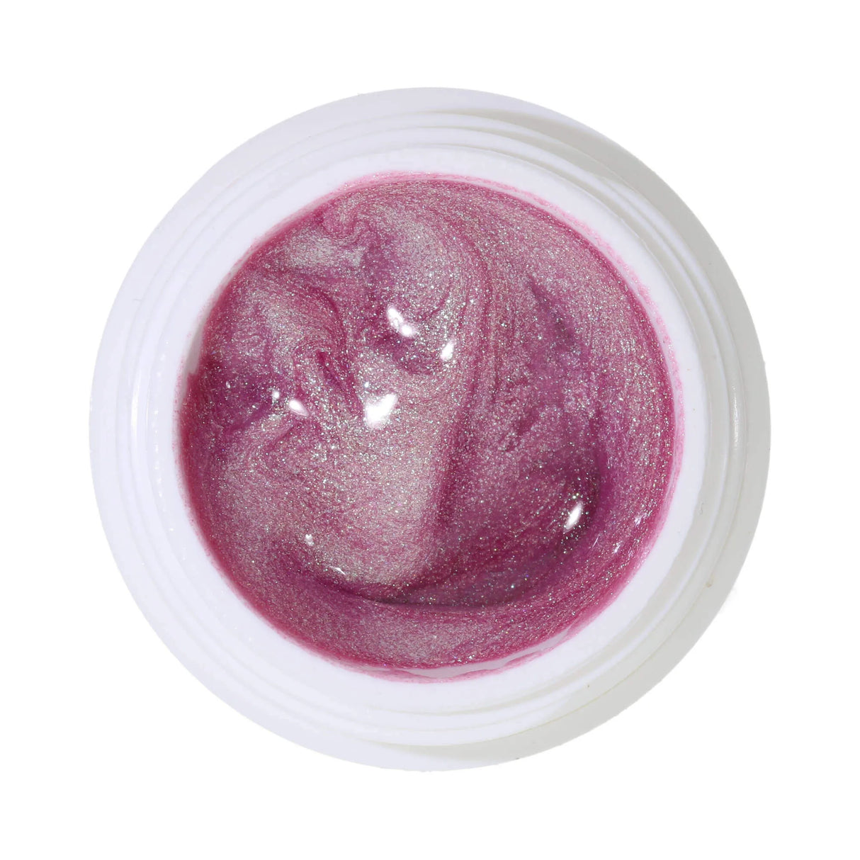 #311 << t48>5>remium-EFFEKT Color Gel 5ml Himbeerrosa miT hellgrünem SchimmereffekT