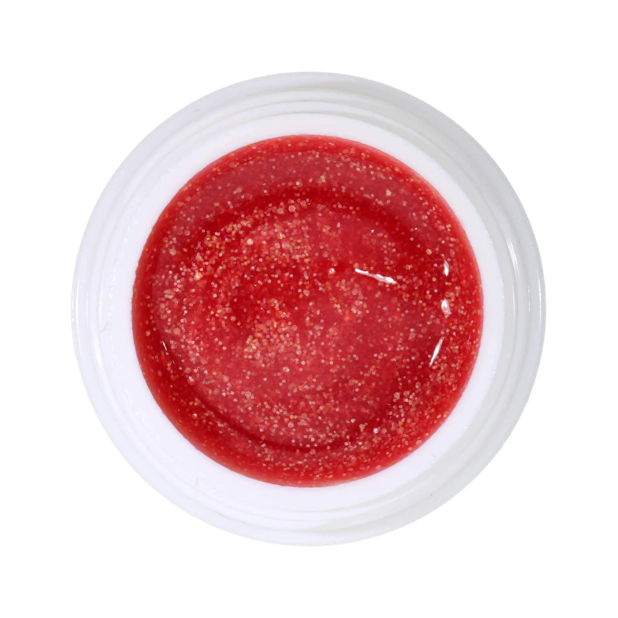 #325 Premium-GLITTER Color Gel 5ml Delicate Pink Gel with Rainbow Glitter