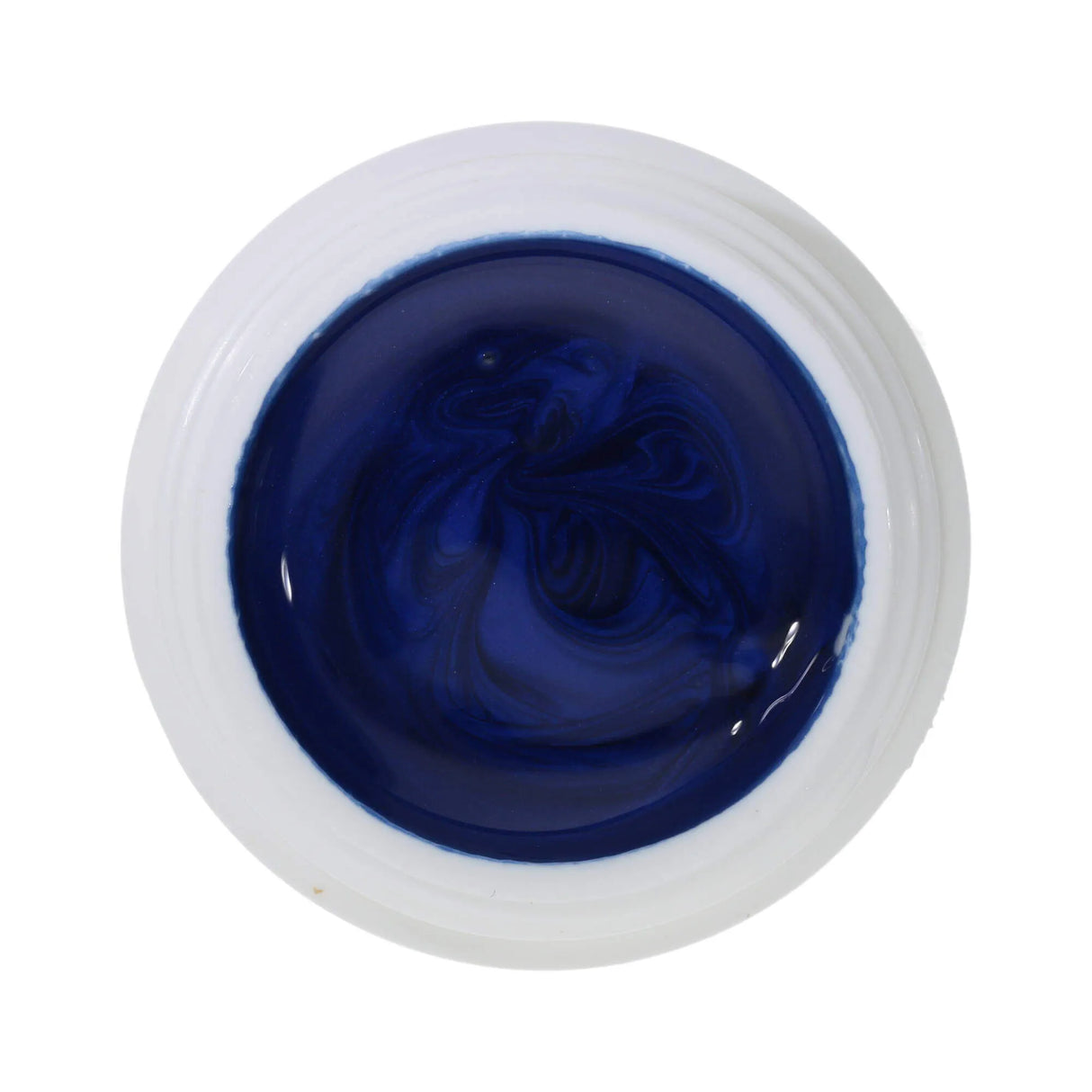 #338 <<< t76>53>5>remium-GLITTER Color Gel 5ml Royalblaues Gel mit grün-irisierendem Glitter