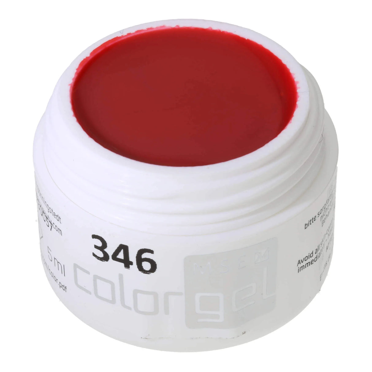 #346 << t37>5>remium-PURE Color Gel 5ml LeuchTendes RoT