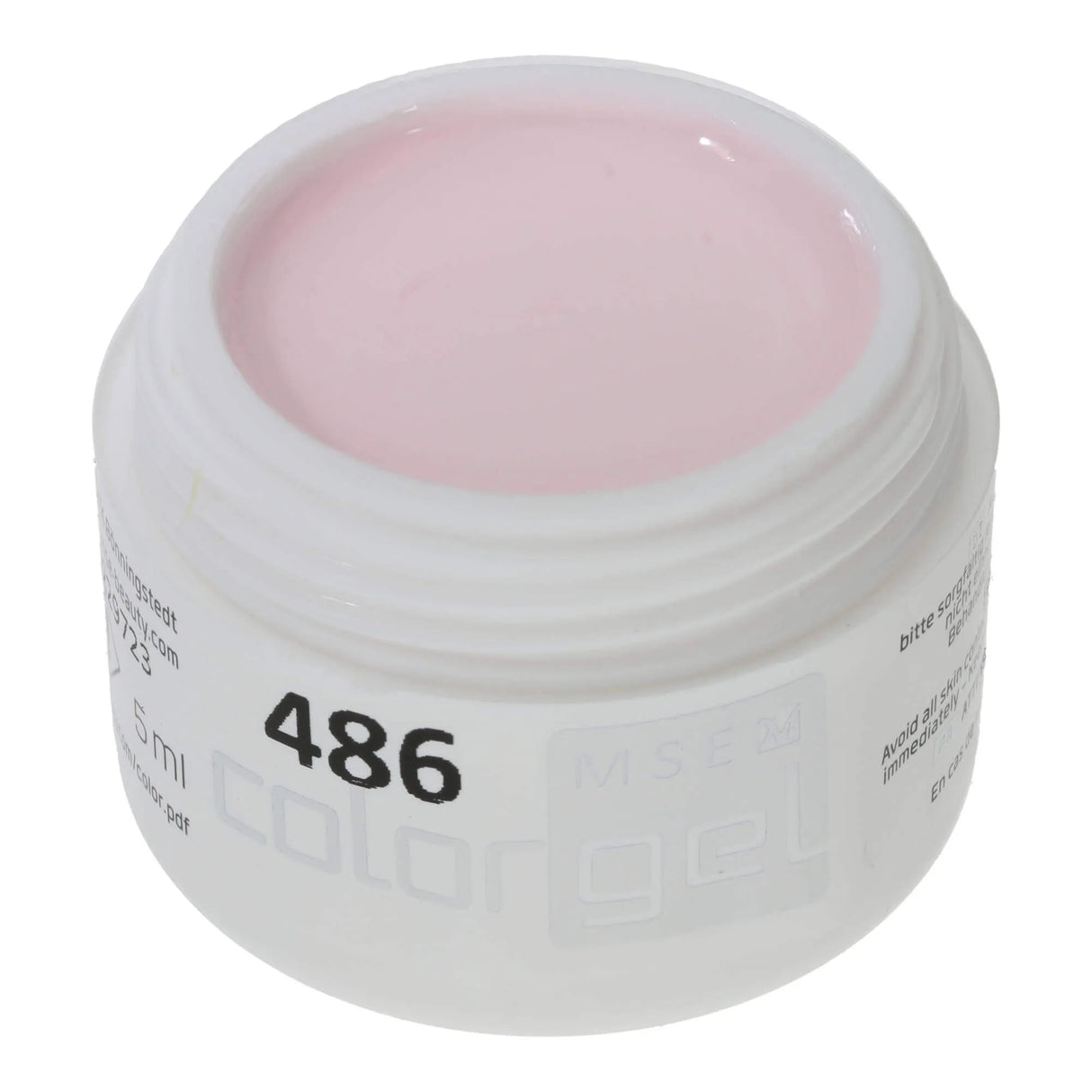 #486 Premium-PURE Color Gel 5ml Ein Hauch von Rosa