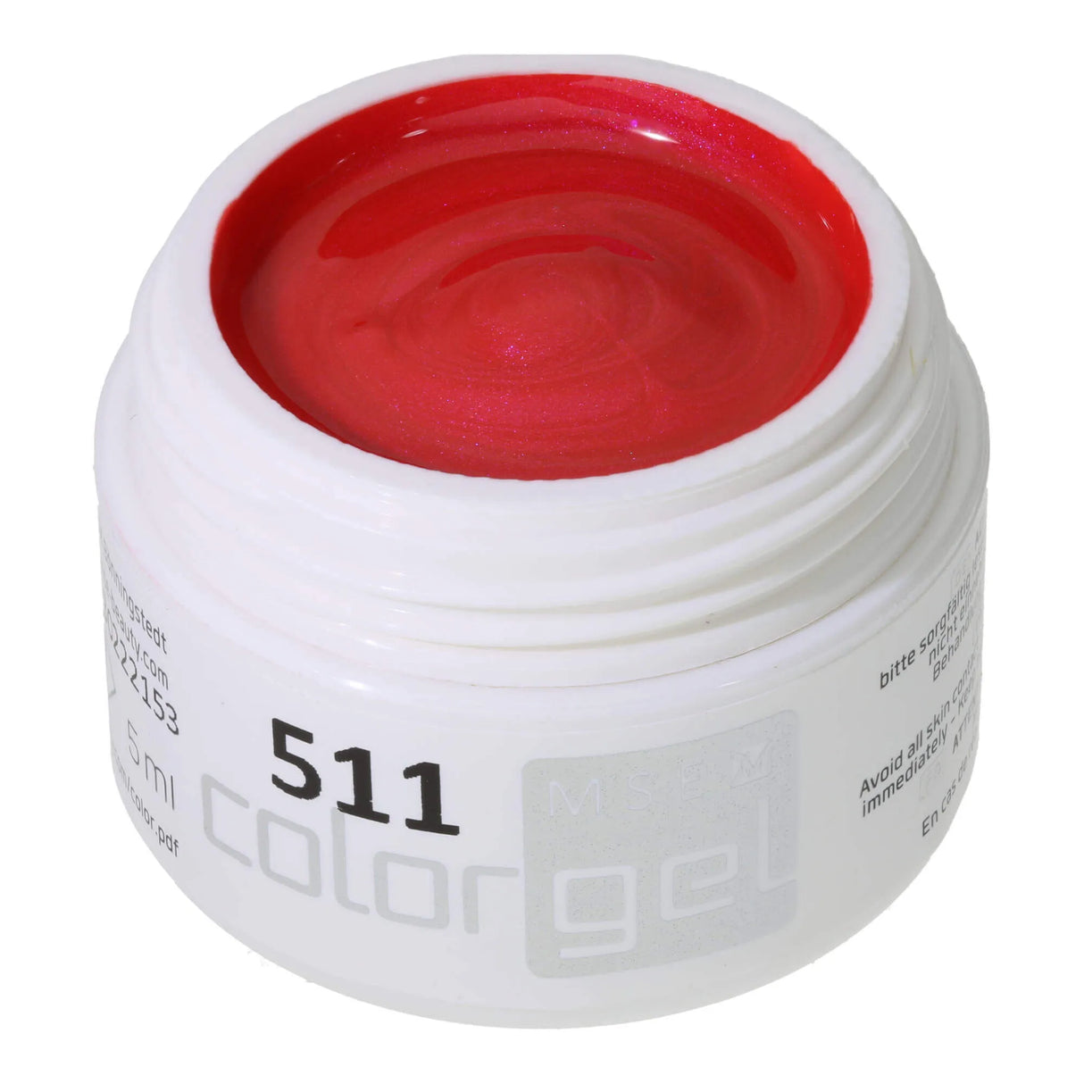 #511 < t5>remium-EFFEKT Color Gel 5ml Rot