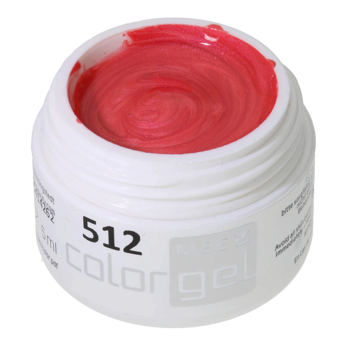 #512 Premium-EFFEKT Color Gel 5ml Rot