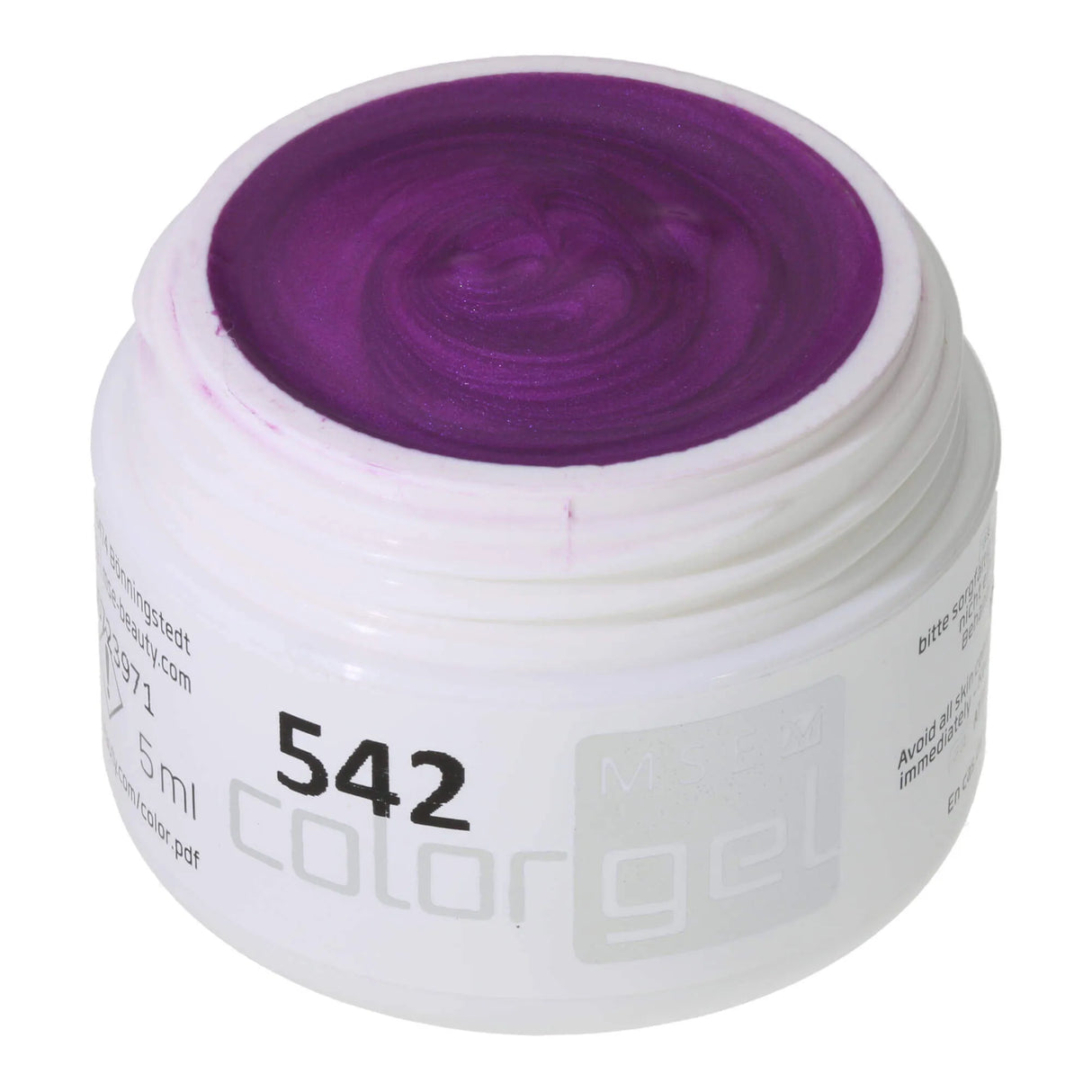 #542 << t39>5>remium-EFFEKT Color Gel 5ml Violeтт