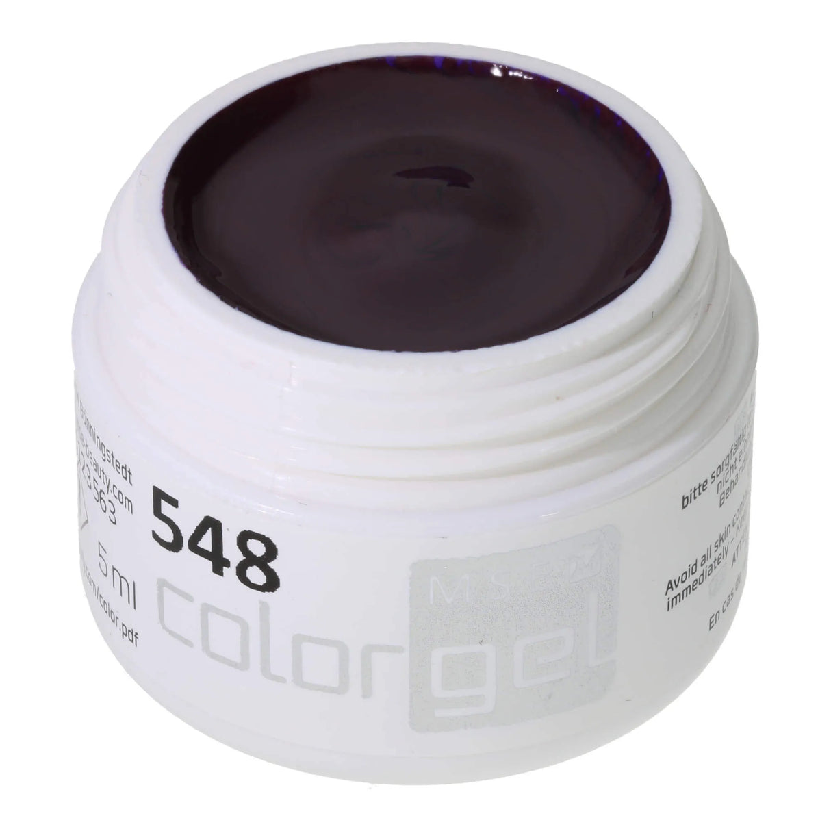 #548 << t37>5>remium-PURE Color Gel 5ml Violett