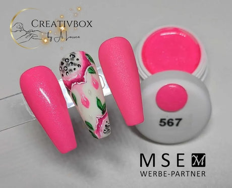 #567 Premium-DEKO  Color  Gel 5ml  Neon  NOT  FOR  COSMETIC  USE