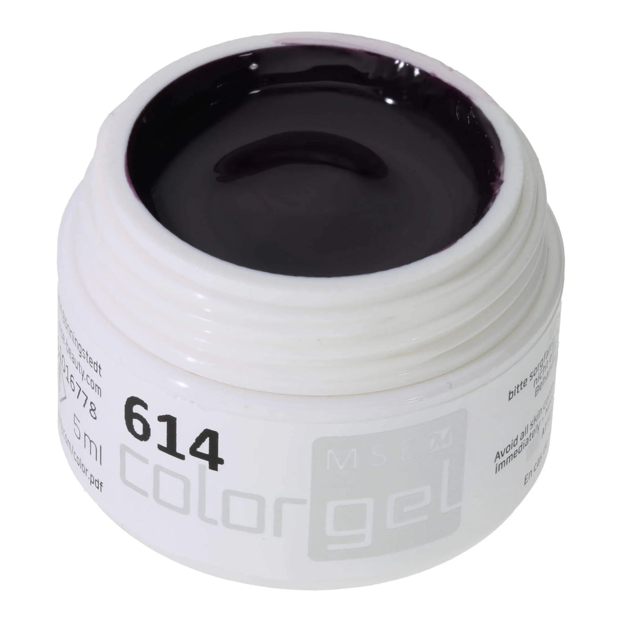 #614 << t37>5>remium-PURE Color Gel 5ml Violett