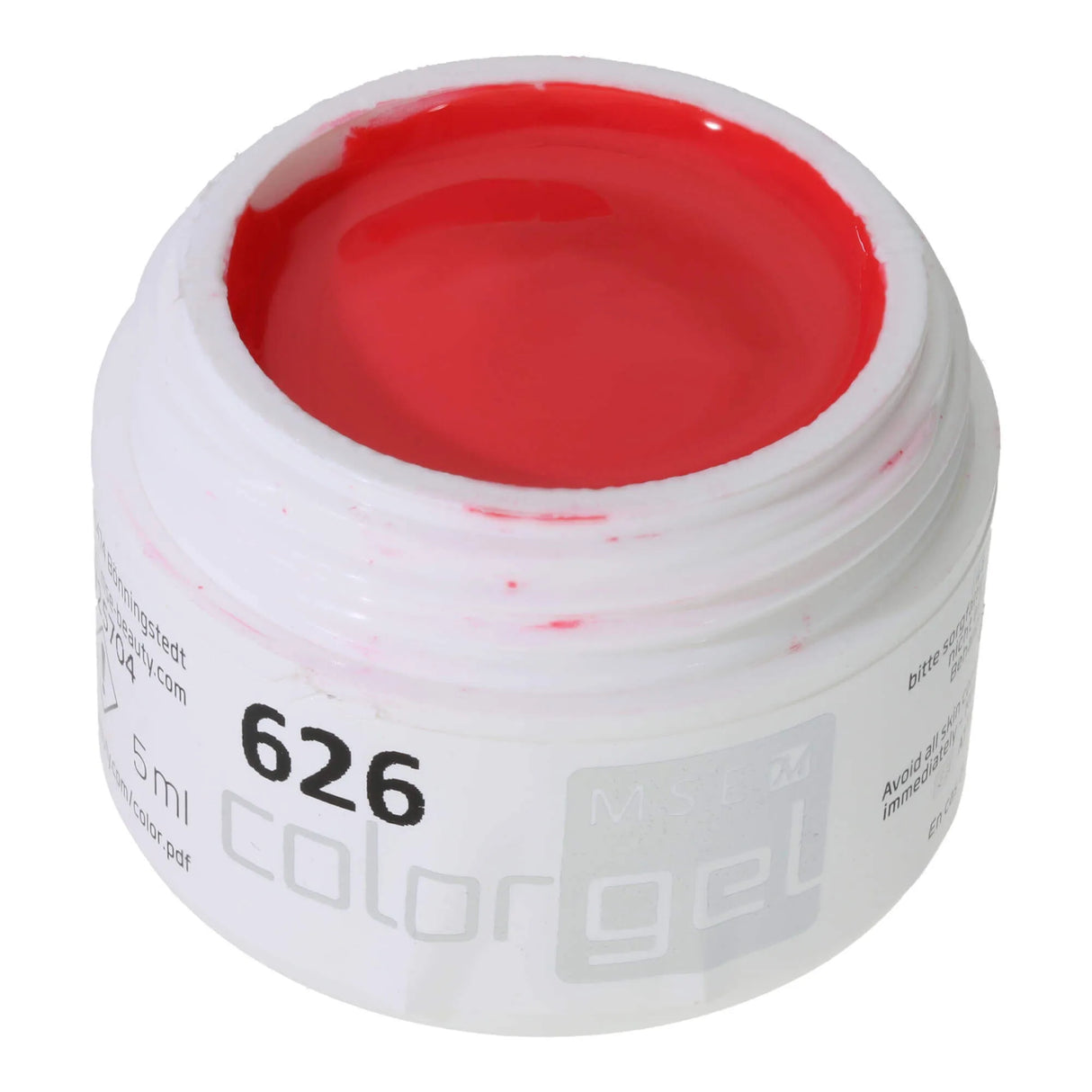 #626 < t5>remium-PURE Color Gel 5ml Rot