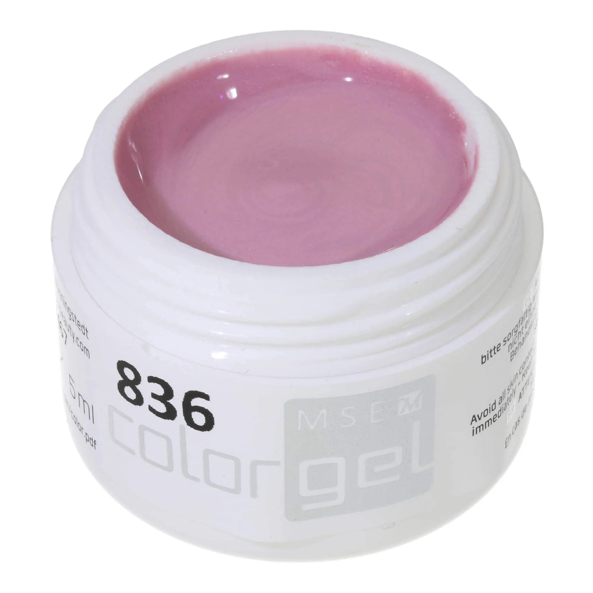 #836 Premium-EFFEKT  Color  Gel 5ml  Rosa