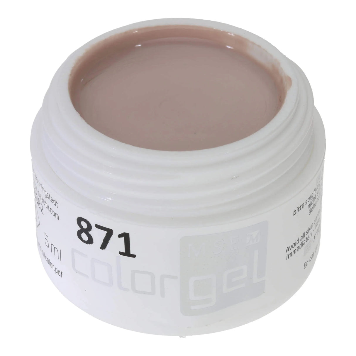 #871 Premium-PURE Color Gel 5ml Beige