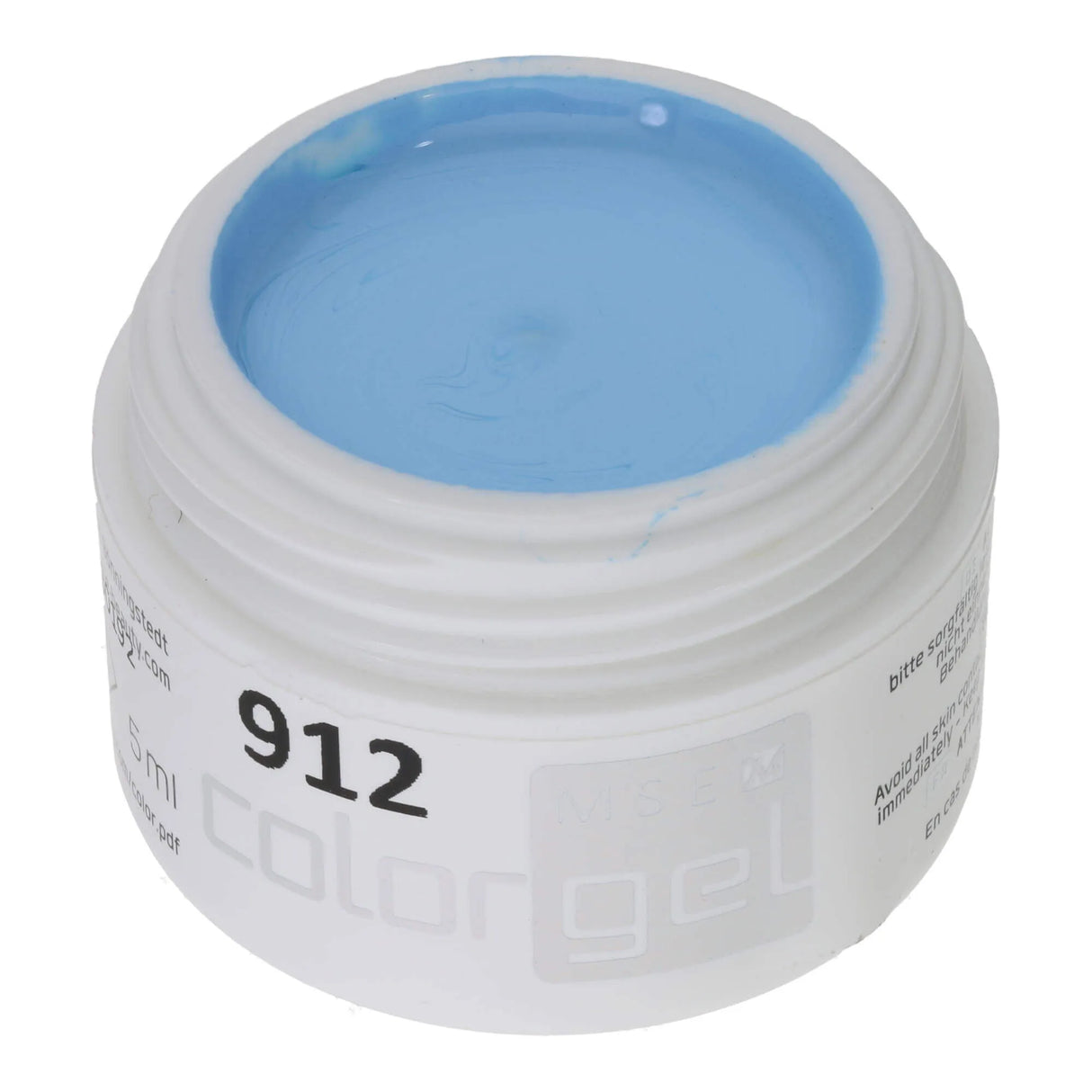 #912 Premium-PURE  Color  Gel 5ml  Hell  Blau