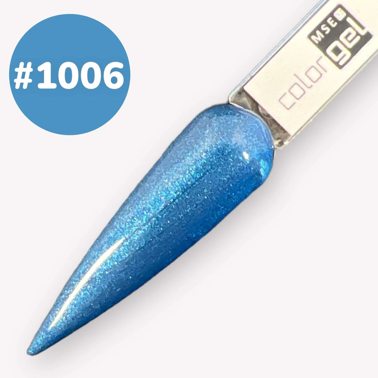 #1006 << t11>6>ffekт Farbgel – Meтallic Blau– 5ml