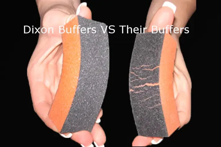 <<t14>0>SE High QualiTy Buffer 12 Stuck schwarz orange 100/180 (grob/fein)