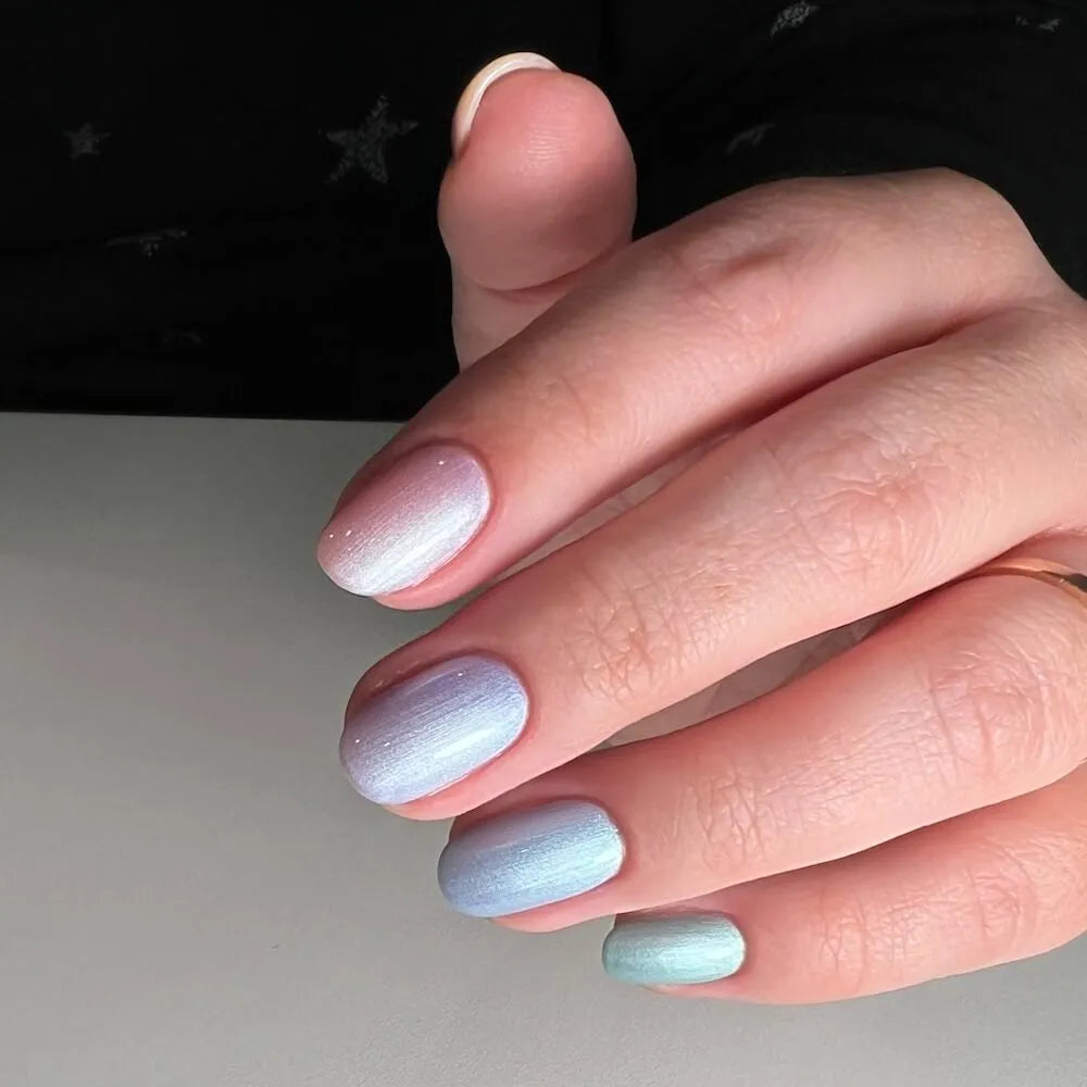 #<t1>-18 Mother of Pearl EFFEKT Color Gel 5ml Rosa