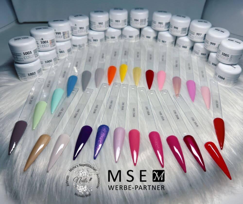 #1000 Effekt Farbgel 5ml Gelb - MSE - The Beauty Company