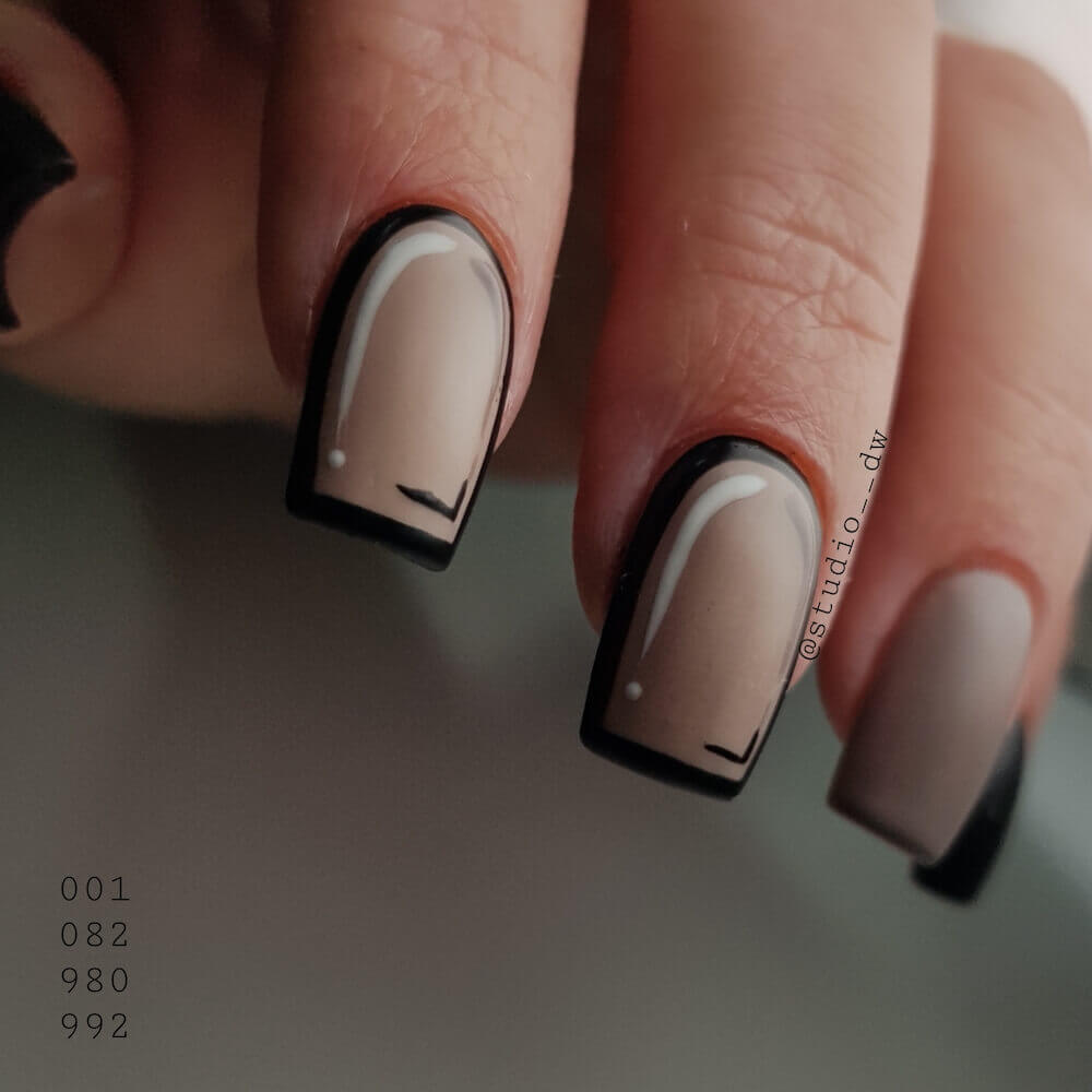 #001 EFFEKT Farbgel - Color Gel 5ml Dezent schimmernder Nude-Ton - MSE - The Beauty Company