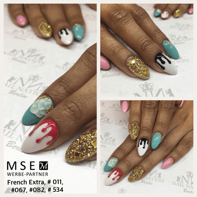 #011 Premium-PURE Color Gel 5ml Kräftiges Mintgrün - MSE - The Beauty Company