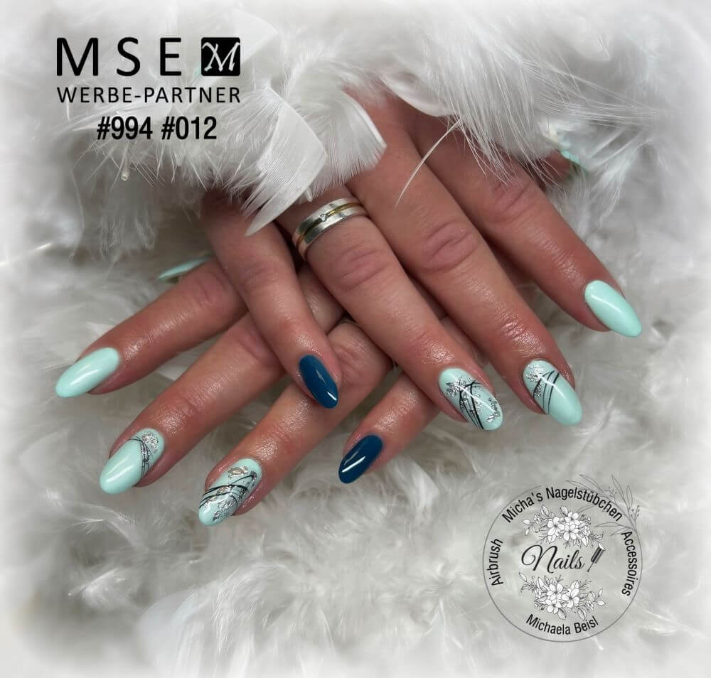 #012 Premium-PURE Color Gel 5ml Dunkles Blaugrün - MSE - The Beauty Company