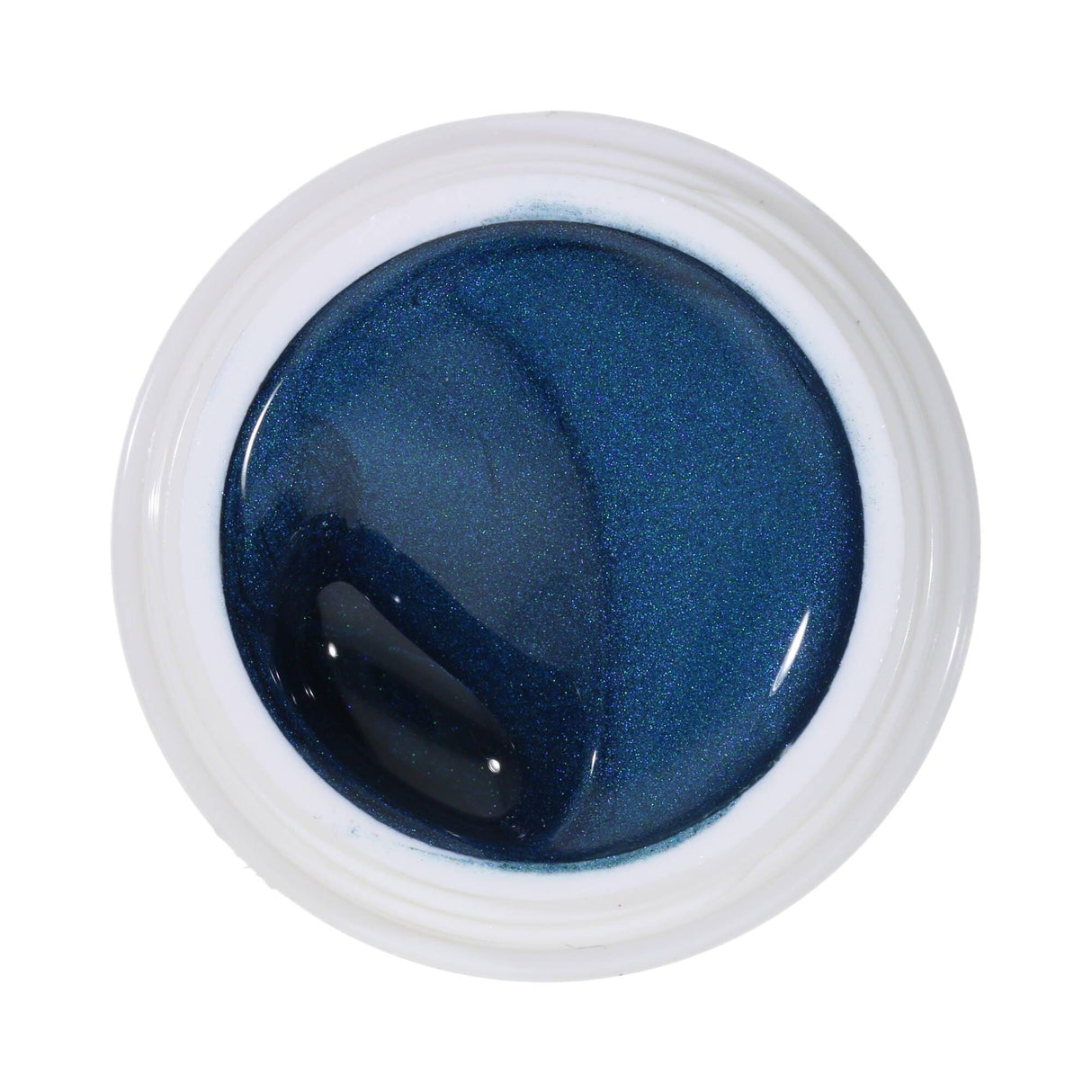 #013 Premium-EFFEKT Color Gel 5ml Dunkles Blaugrün mit Perlglanzeffekt - MSE - The Beauty Company