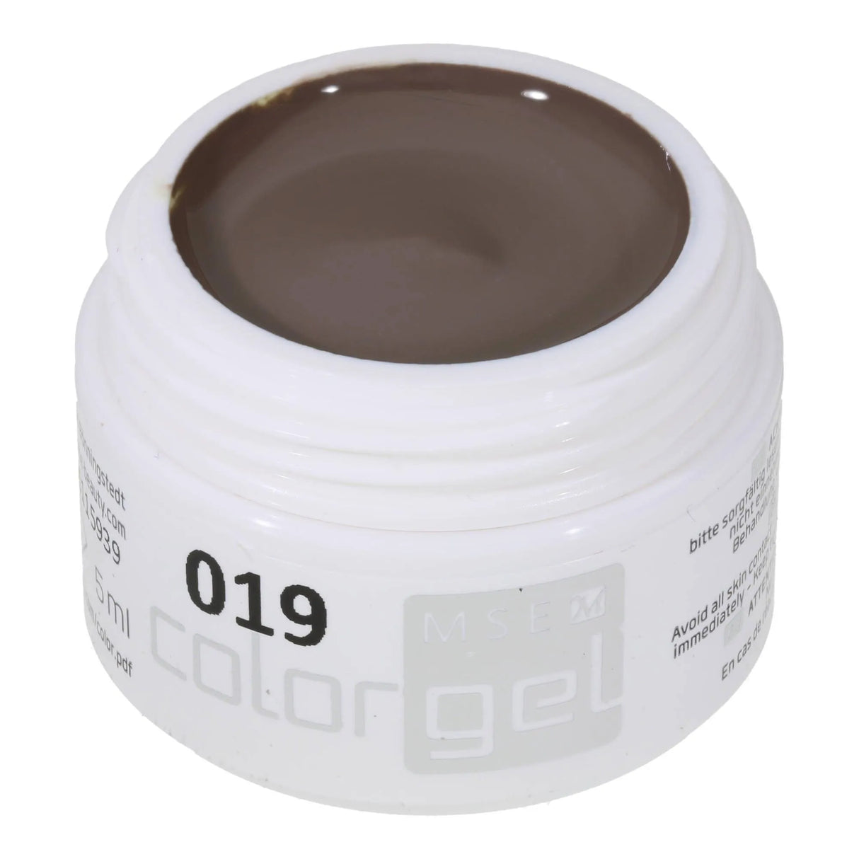 #019 Premium-PURE Color Gel 5ml Dunkler Greige-Ton - MSE - The Beauty Company