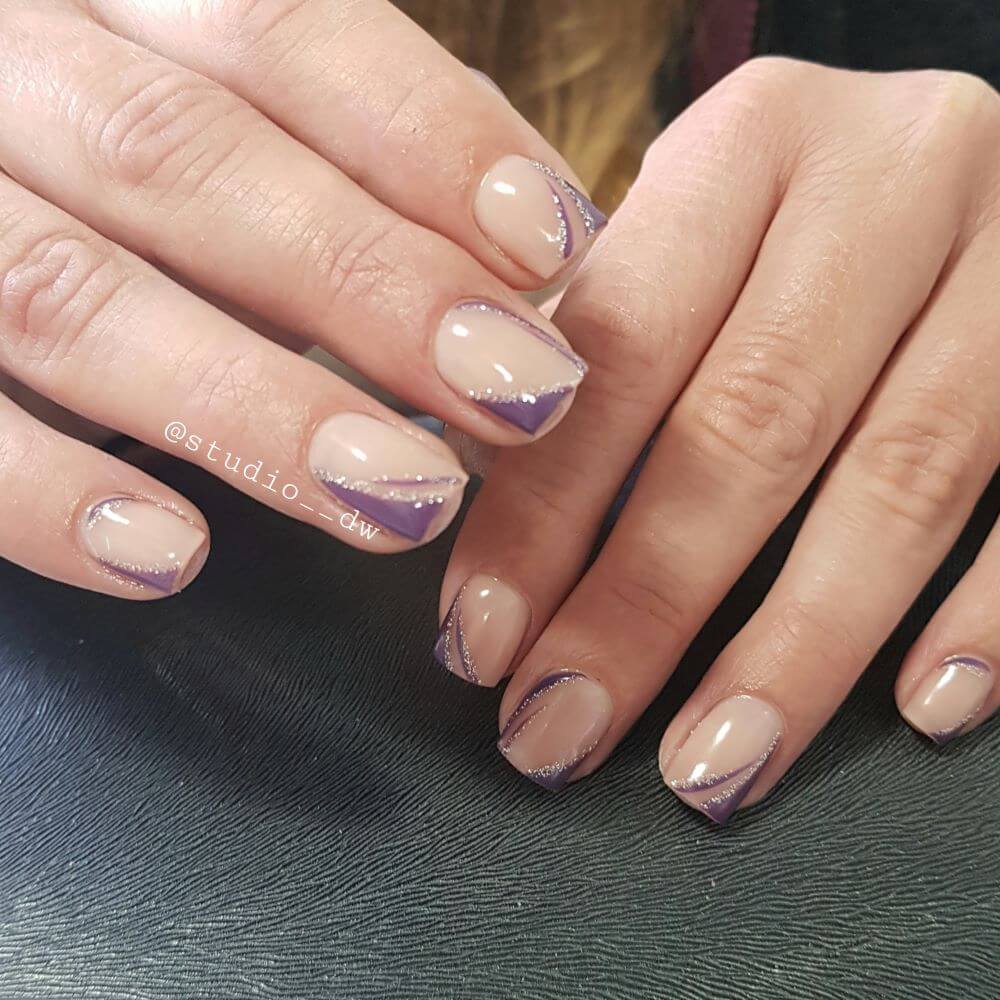 #025 Premium-PURE Color Gel 5ml Leicht grünlich dunkler Fliederton - MSE - The Beauty Company