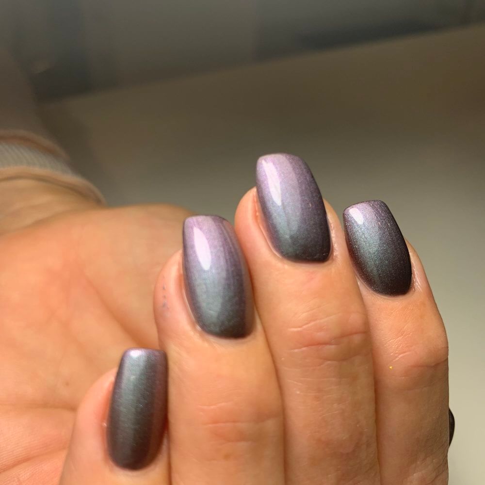 #038 Premium-EFFEKT Color Gel 5ml Dunkelgrau rosa-grün changierend - MSE - The Beauty Company