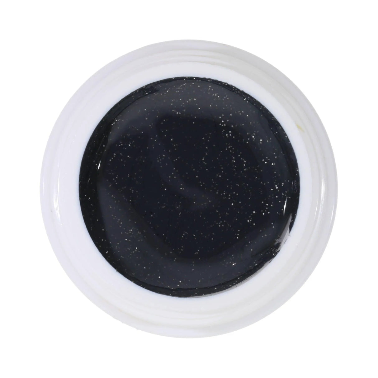 #040 Premium-GLITTER Color Gel 5ml Schwarzgrau mit Glitter - MSE - The Beauty Company