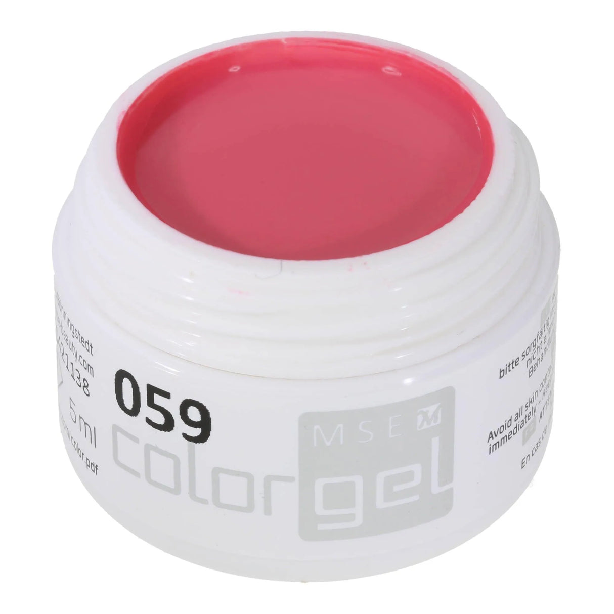 #059 Premium-PURE Color Gel 5ml Dunkel Rosa - MSE - The Beauty Company