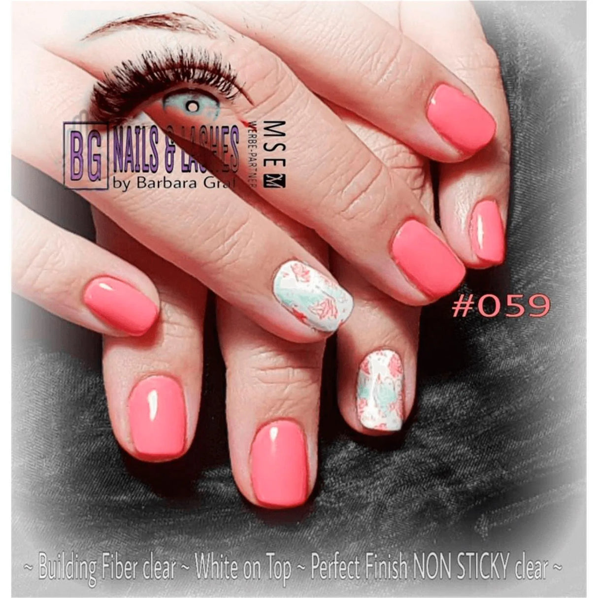 #059 Premium-PURE Color Gel 5ml Dunkel Rosa - MSE - The Beauty Company