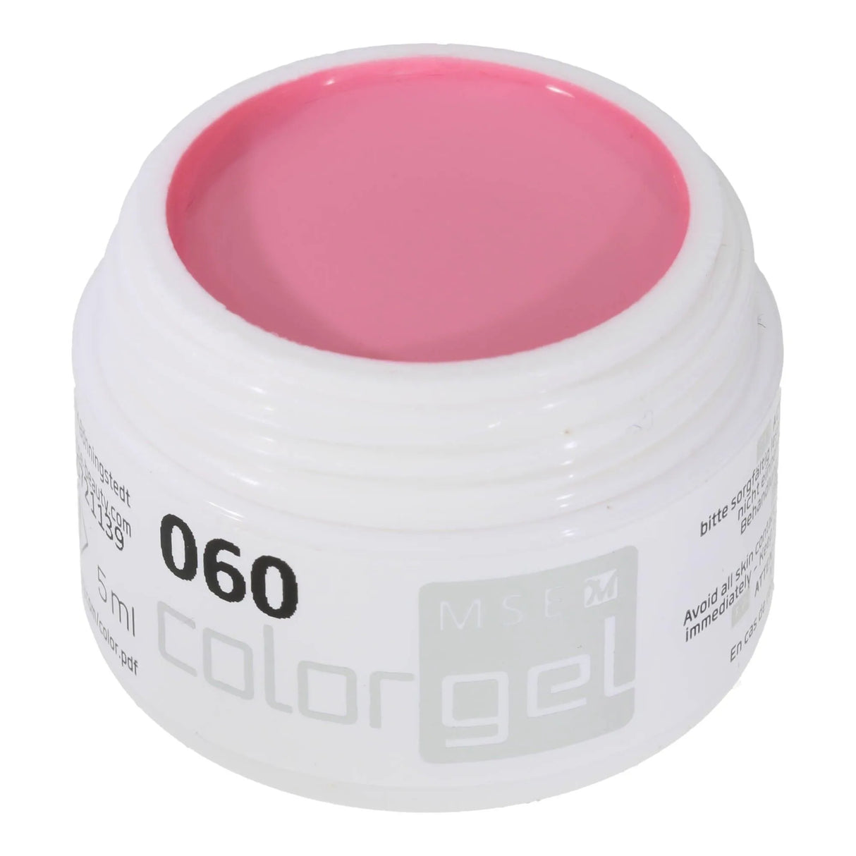 #060 Premium-PURE Color Gel 5ml Hellrosa - MSE - The Beauty Company