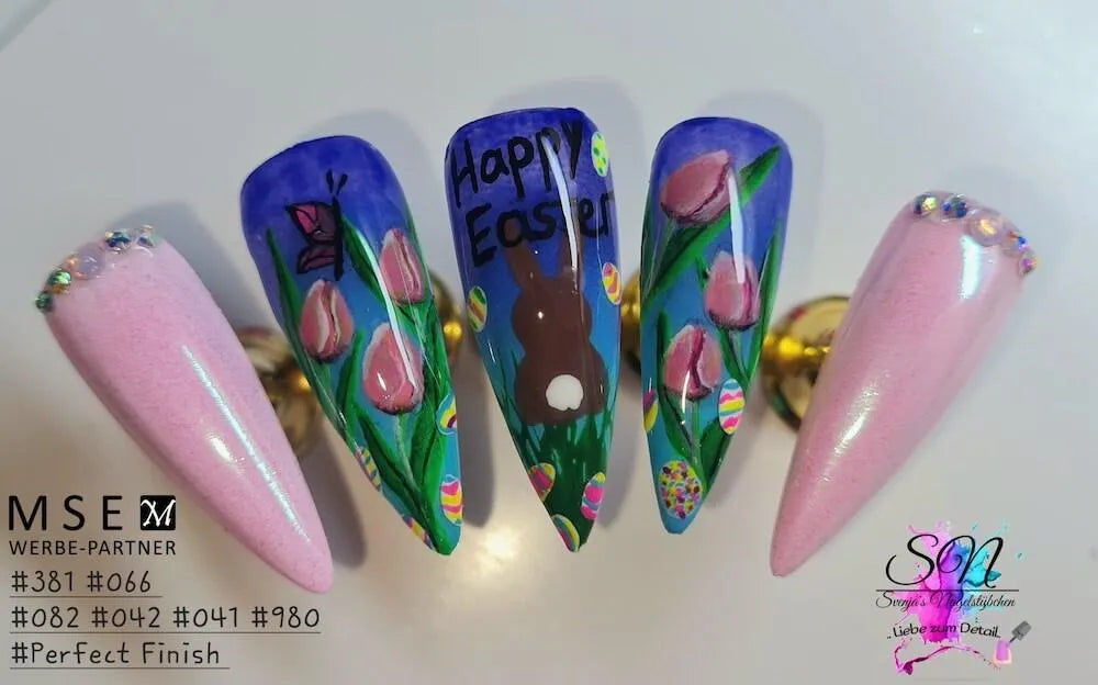 #066 Premium-EFFEKT Color Gel 5ml Cremig helles Rosa mit sanftem Perlglanz - MSE - The Beauty Company