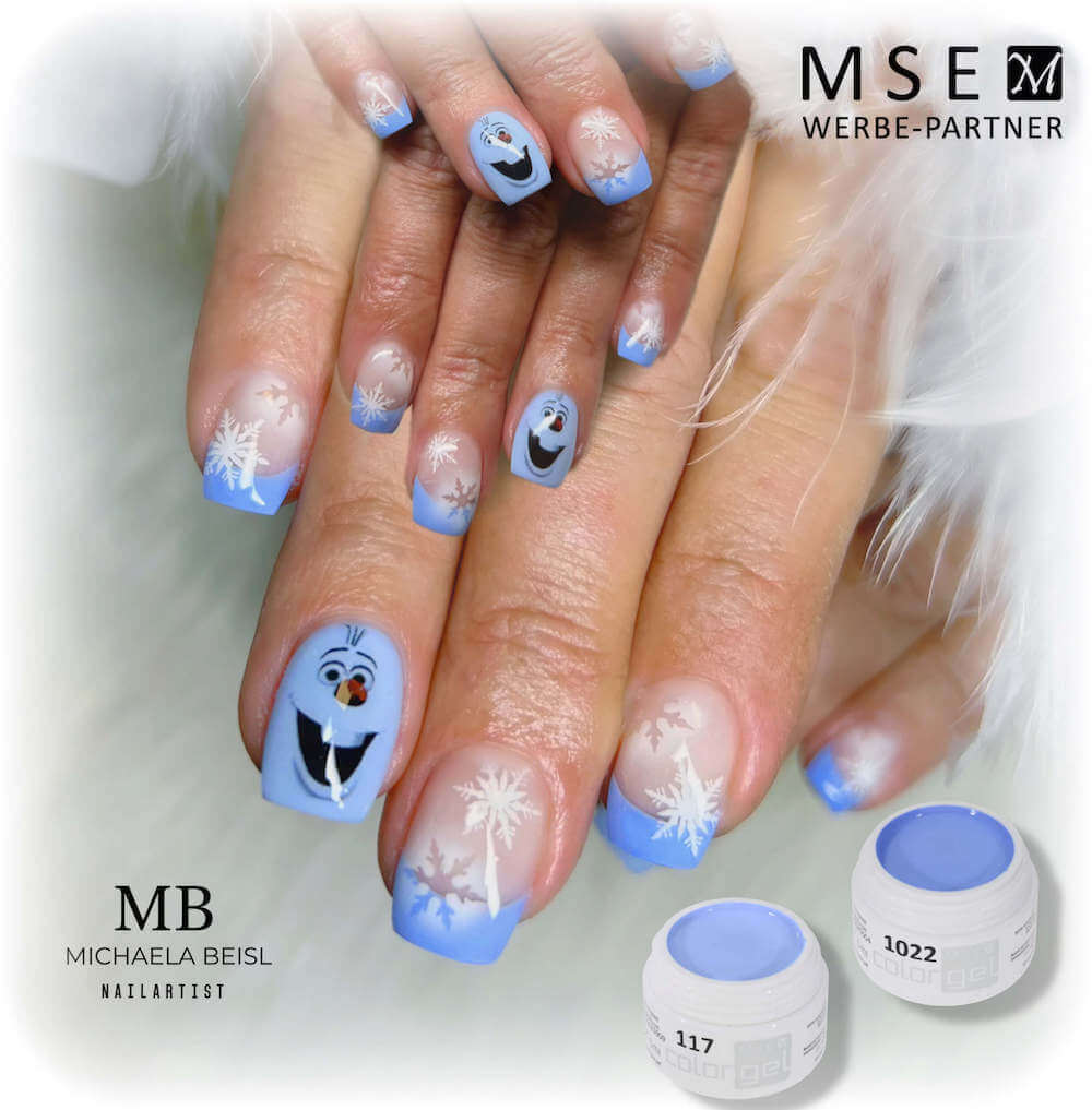 #117 Premium-PURE Color Gel 5ml Helles Babyblau - MSE - The Beauty Company