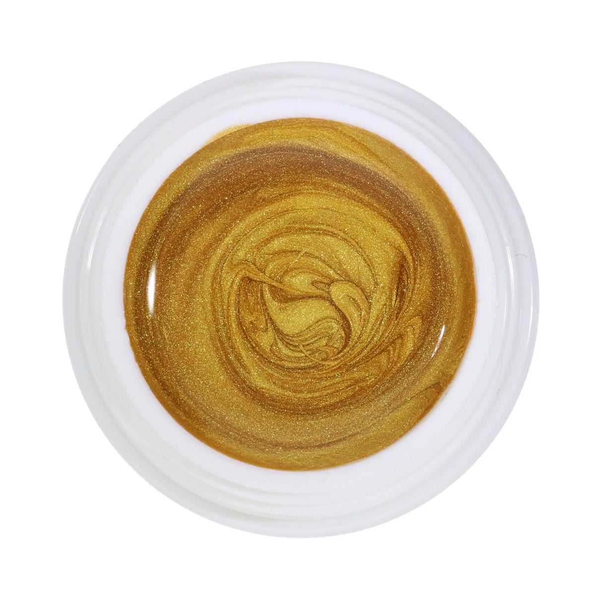 #129 Premium-EFFEKT Color Gel 5ml Metallic Gold - MSE - The Beauty Company