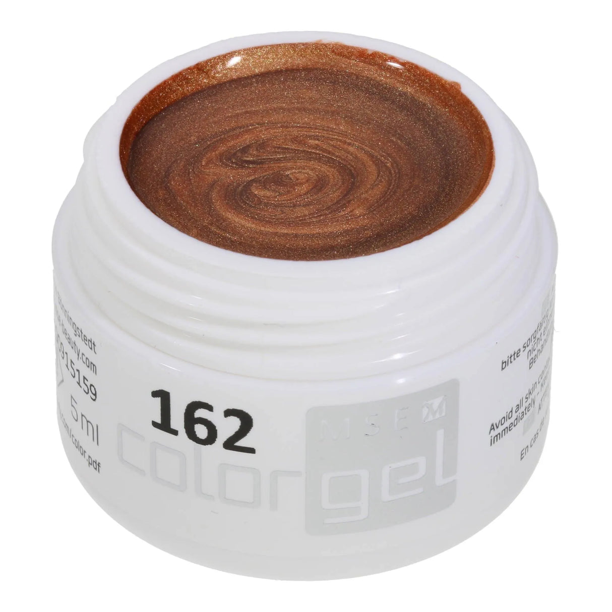 #162 Premium-PURE Color Gel 5ml Normales Bronze - MSE - The Beauty Company
