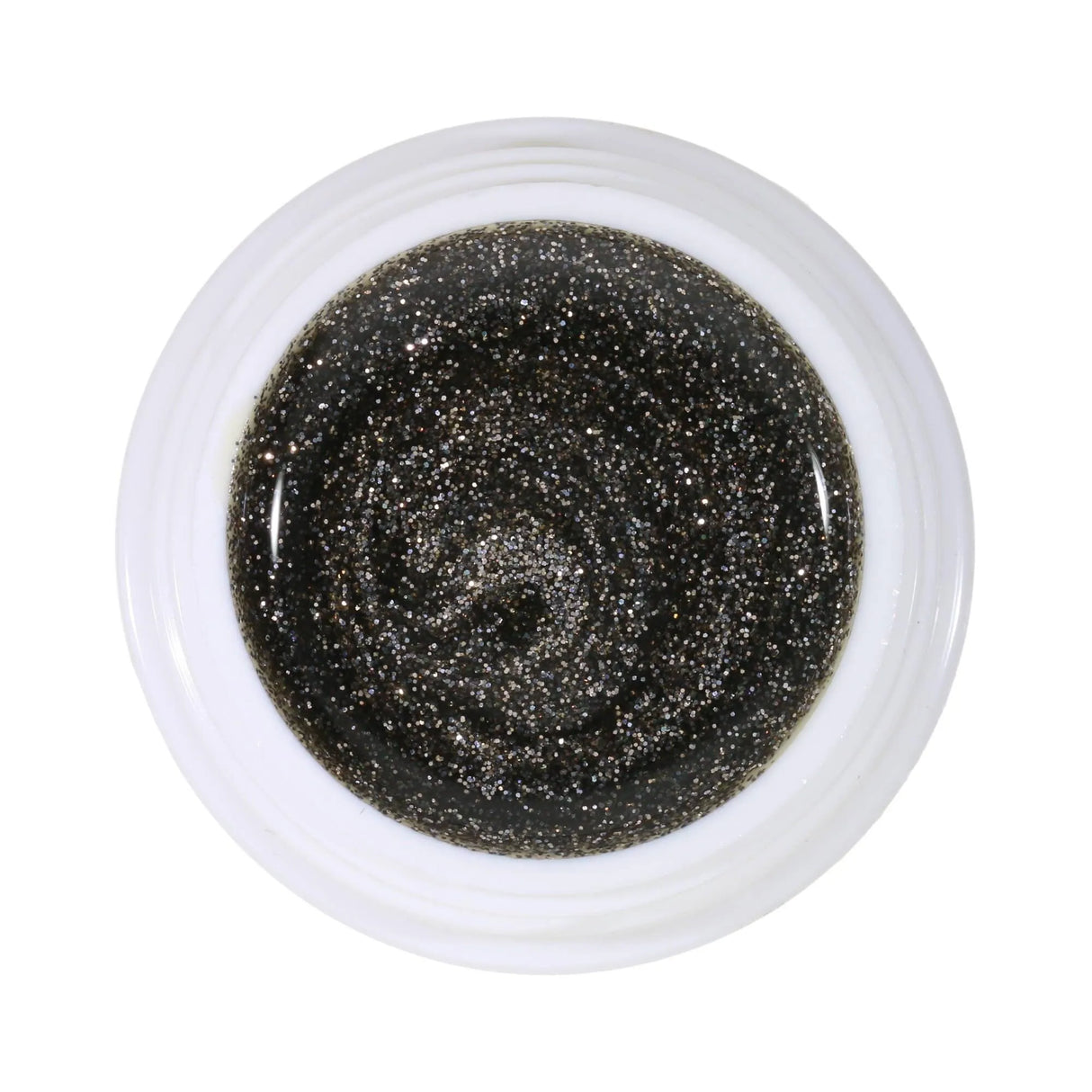 #176 Premium-GLITTER Color Gel 5ml Dunkler Bronzeton mit bronzefarbenem Glitter - MSE - The Beauty Company