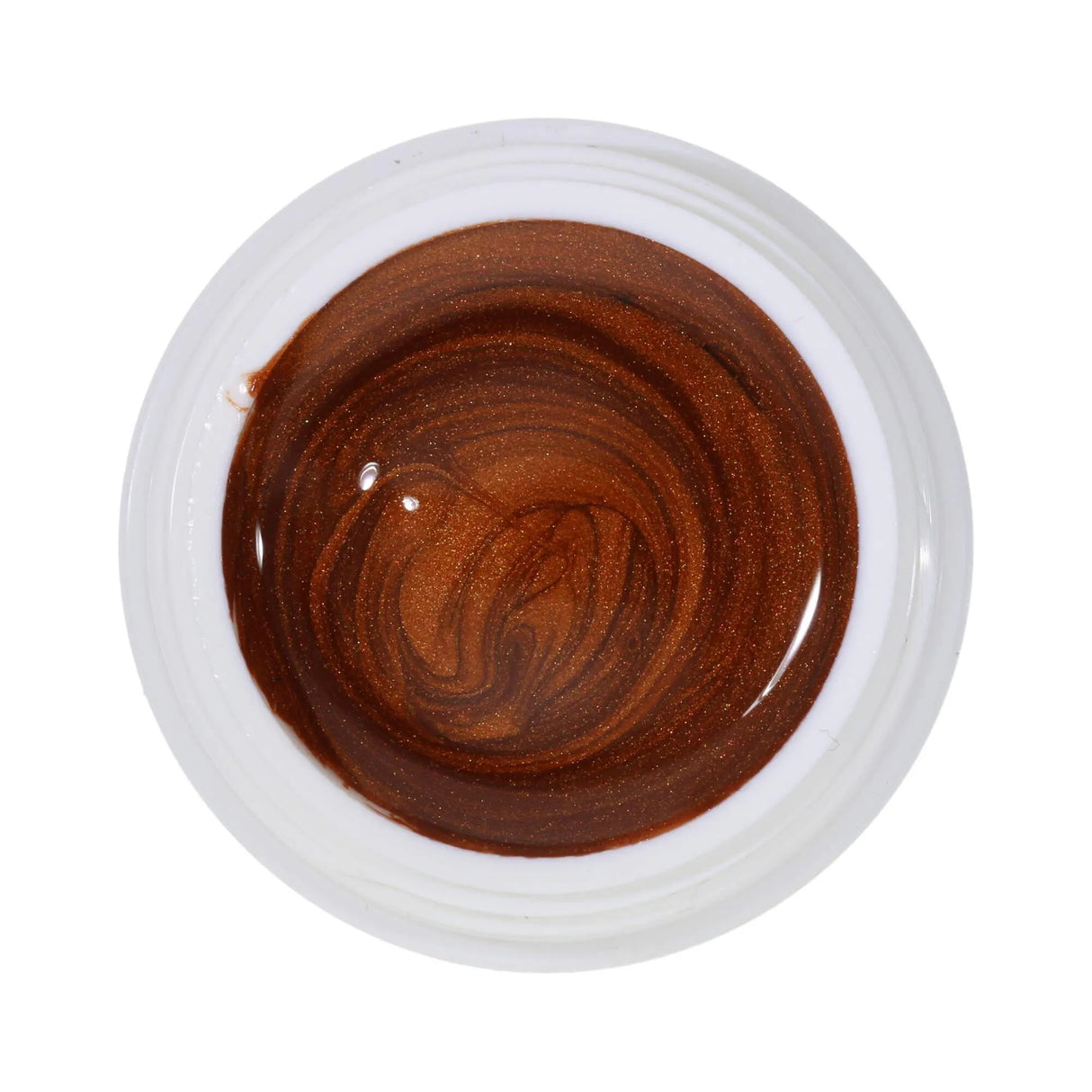 #211 Premium-EFFEKT Color Gel 5ml Dezent schimmerndes Kupferbraun - MSE - The Beauty Company