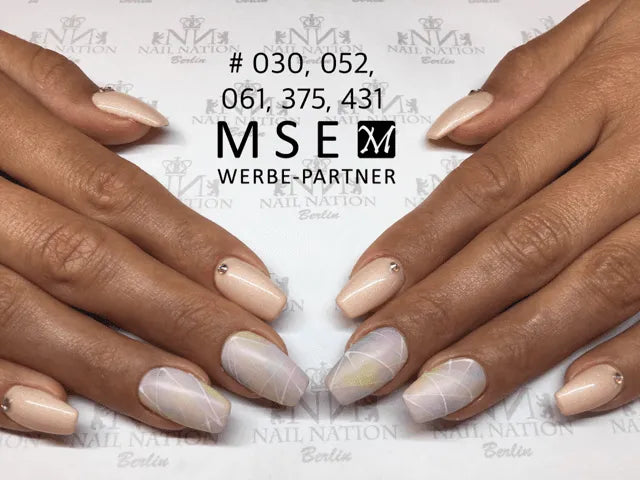 #375 Premium-EFFEKT Color Gel 5ml Zarter Türkiston mit leichtem Goldschimmer - MSE - The Beauty Company