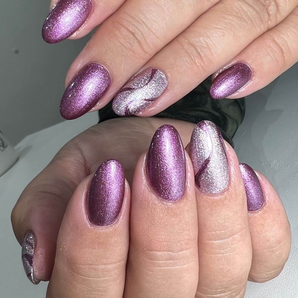 #402 Premium-EFFEKT Color Gel 5ml Rosa-metallic - MSE - The Beauty Company