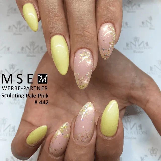 #442 Premium-EFFEKT Color Gel 5ml Gelb - MSE - The Beauty Company