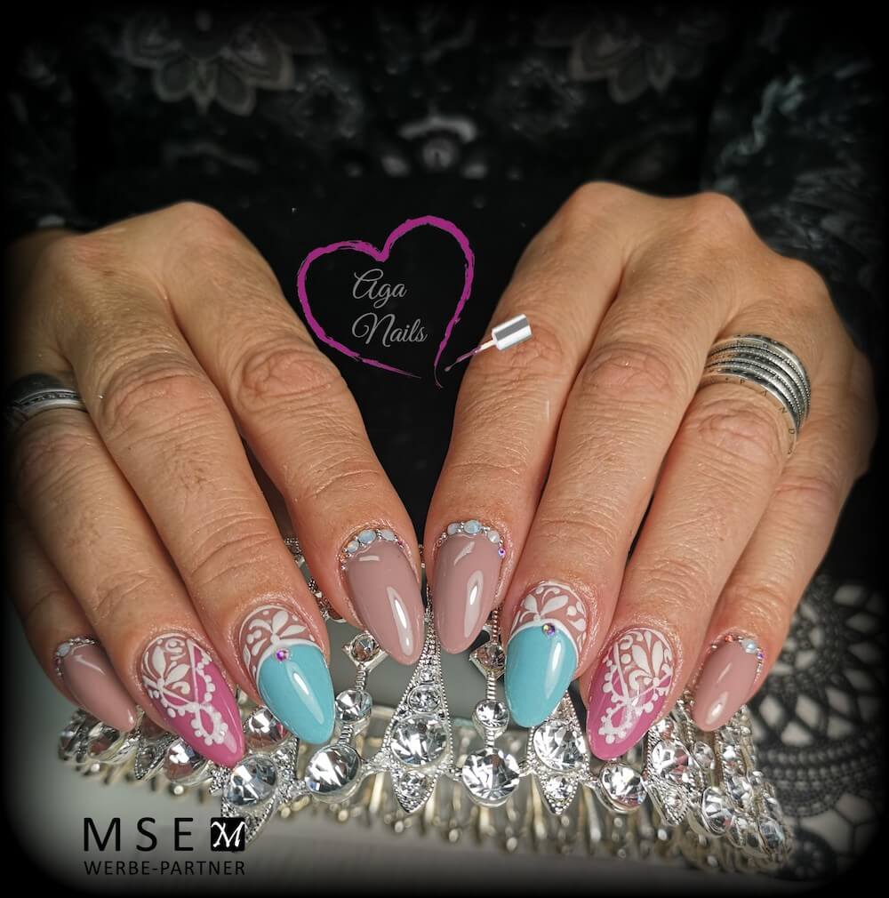 #581 Premium-EFFEKT Color Gel 5ml Pink - MSE - The Beauty Company