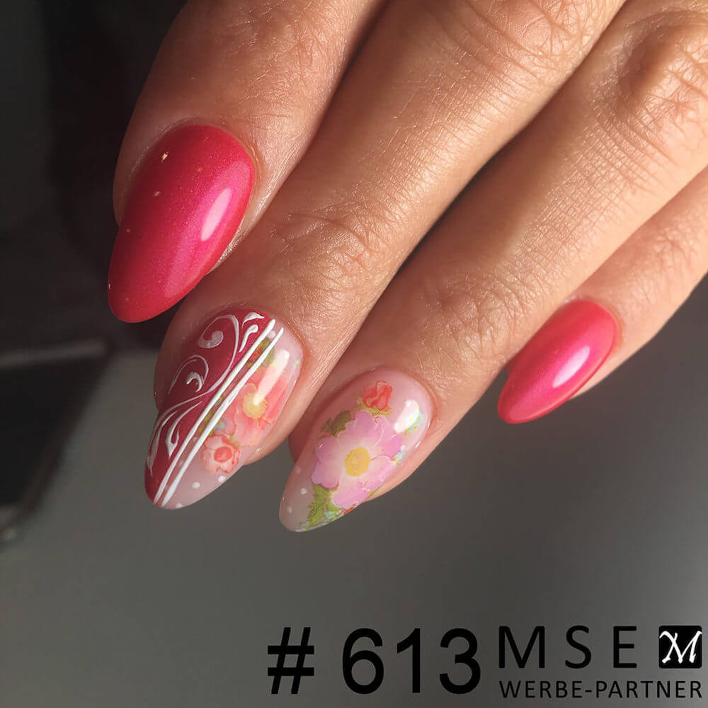 #613 Premium-EFFEKT Color Gel 5ml Pink - MSE - The Beauty Company