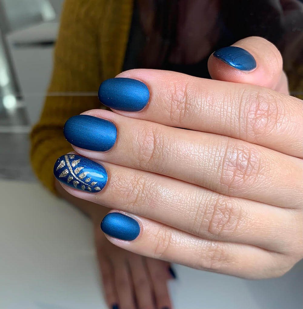 #698 Premium-EFFEKT Color Gel 5ml Blau - MSE - The Beauty Company