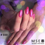 #699 Premium-EFFEKT Color Gel 5ml Pink - MSE - The Beauty Company