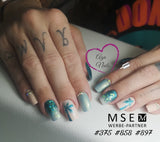 #858 Premium-EFFEKT Color Gel 5ml Metallicgel - MSE - The Beauty Company
