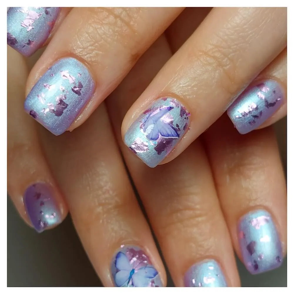 #P-27 Mother of Pearl EFFEKT Color Gel 5ml Flieder - MSE - The Beauty Company