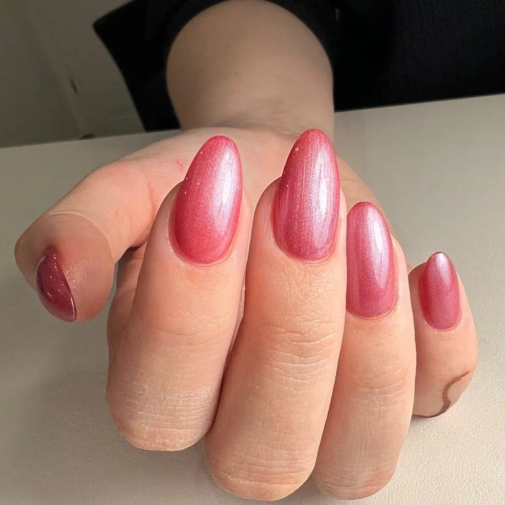 #P-65Mother of Pearl EFFEKT Color Gel 5ml Rot - MSE - The Beauty Company