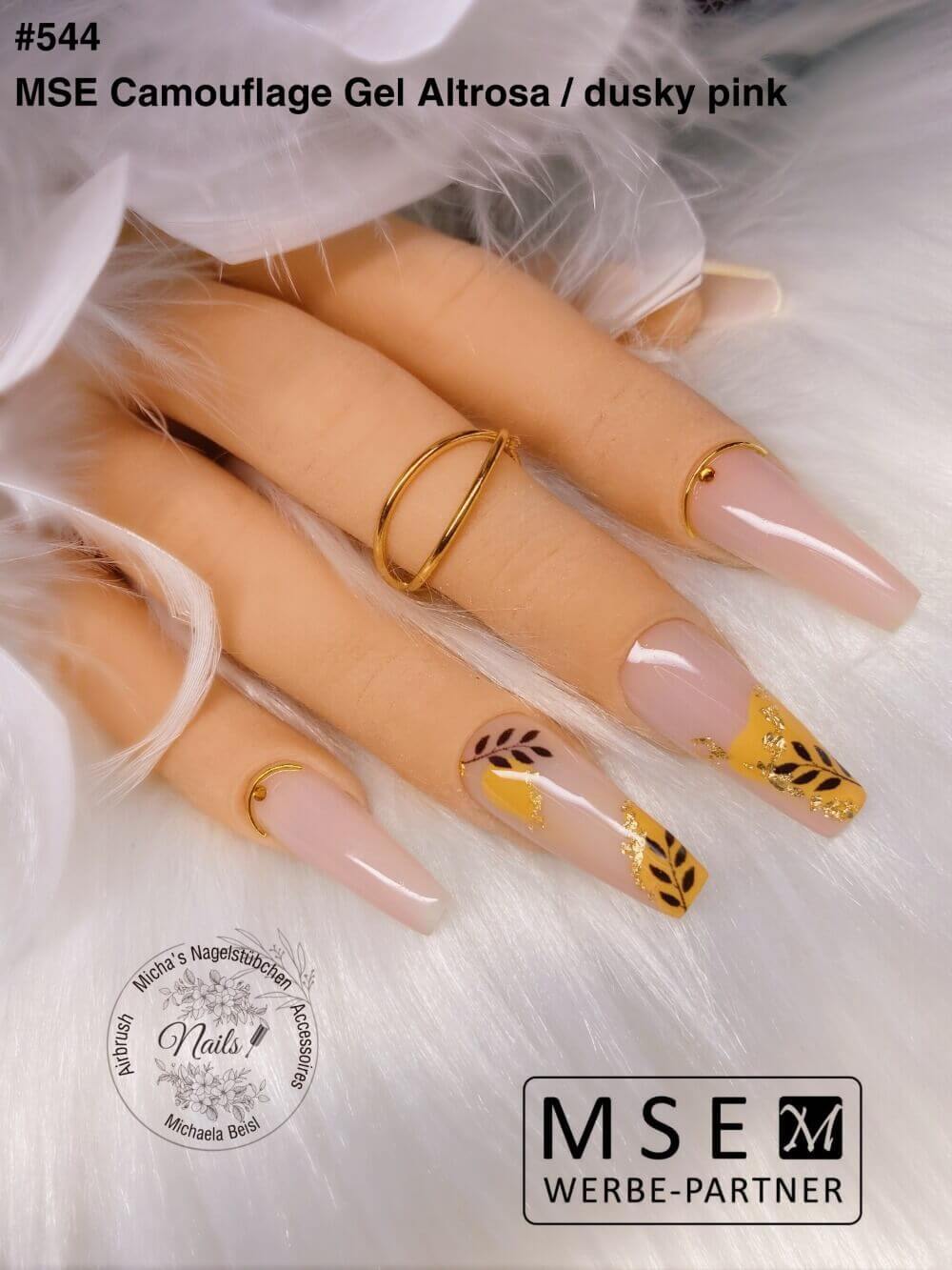 MSE 1-phase gel dusky pink / 1-phase dusky pink 5ml