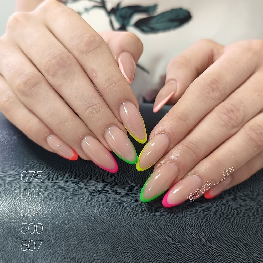 # 500 Premium-DECO Color Gel 5ml Màu hồng neon KHÔNG DÙNG CHO MỸ PHẨM