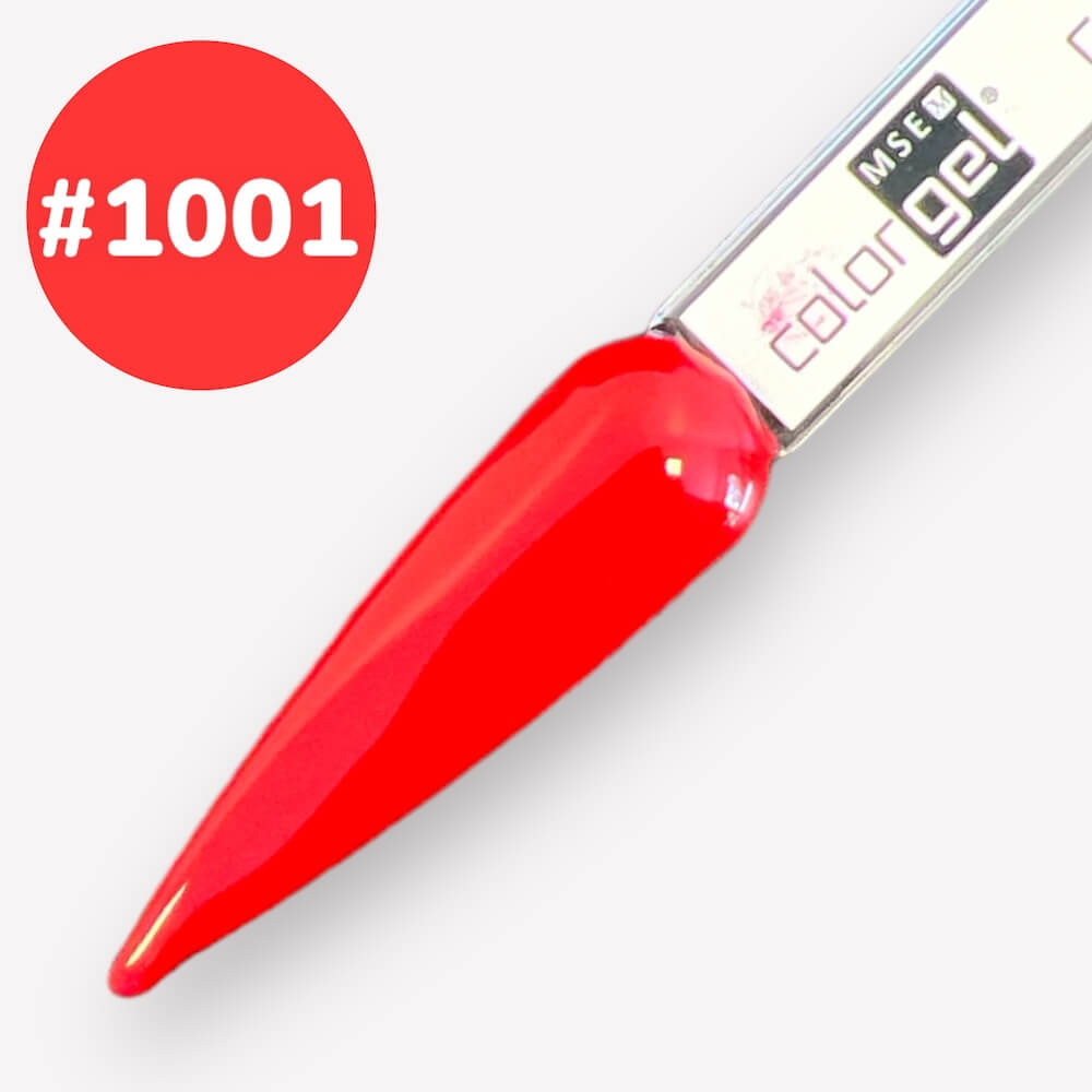 #1001 Gel màu PURE 5ml màu đỏ